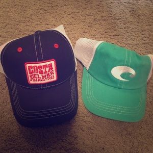 2 Costa Del Mar Trucker Hats